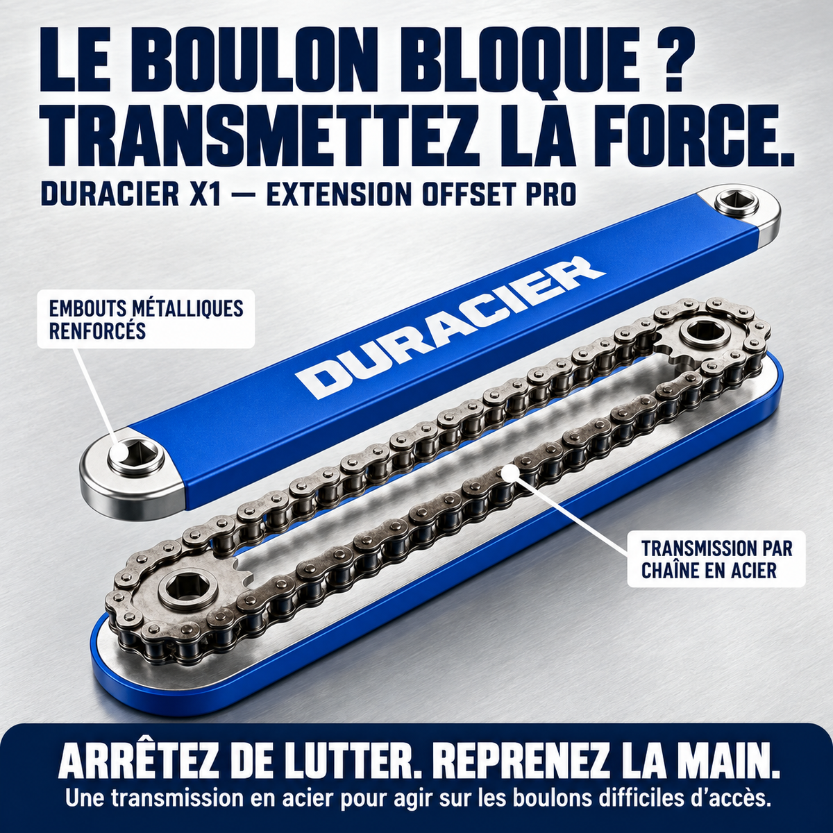 DURACIER X1 — Atteignez l’inaccessible