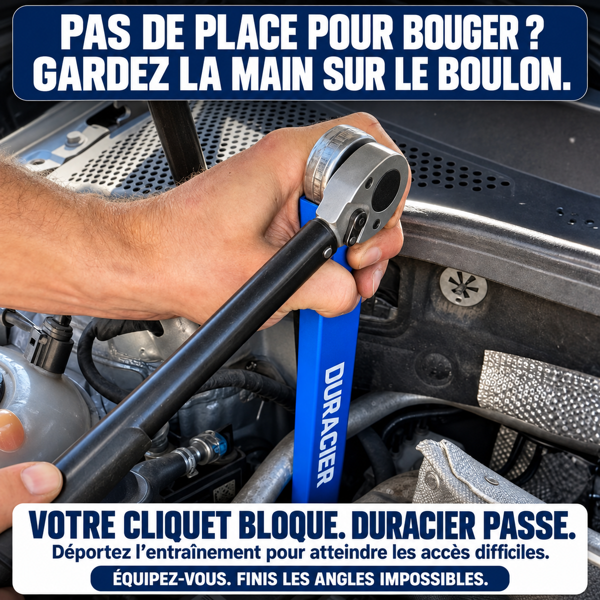 DURACIER X1 — Atteignez l’inaccessible