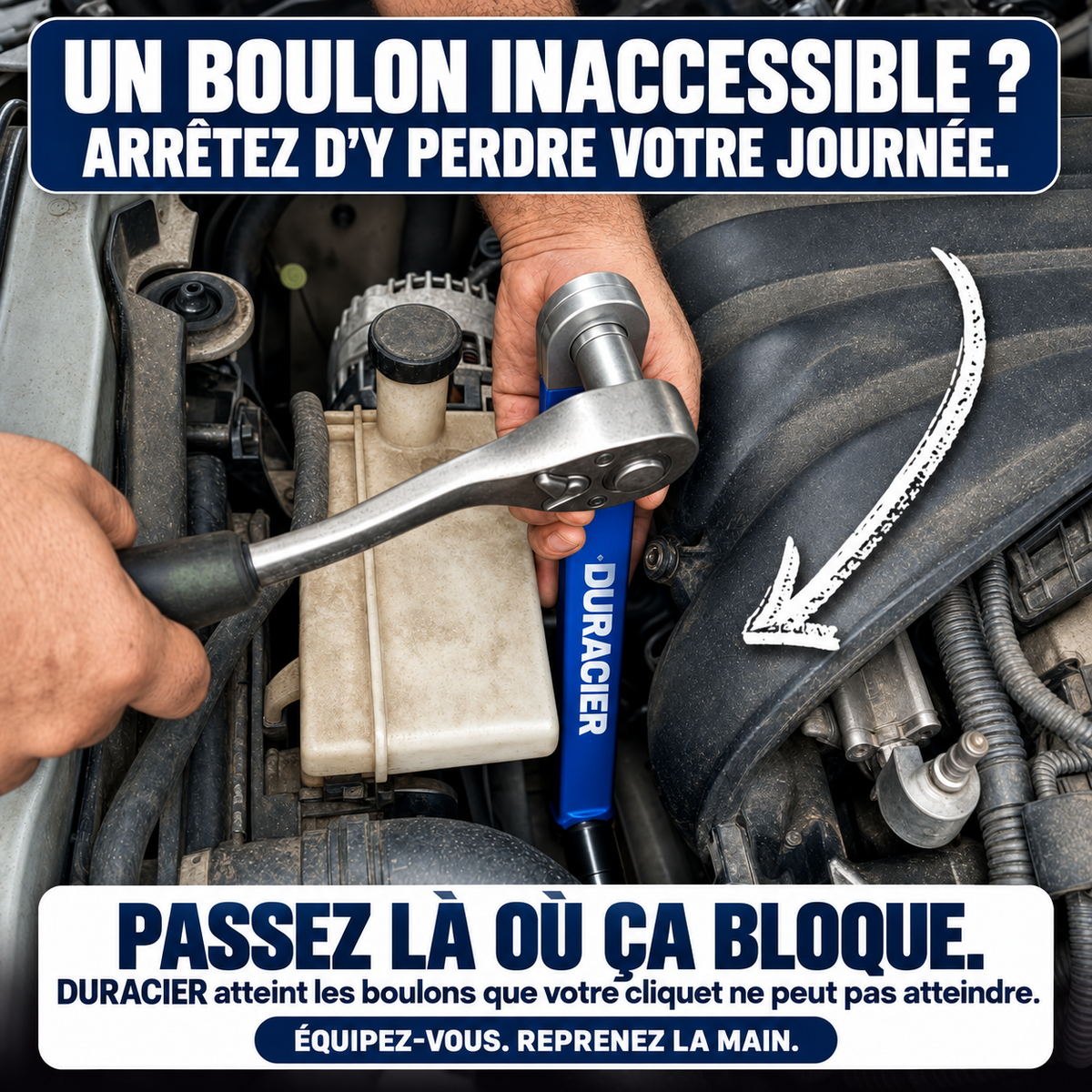 DURACIER X1 — Atteignez l’inaccessible