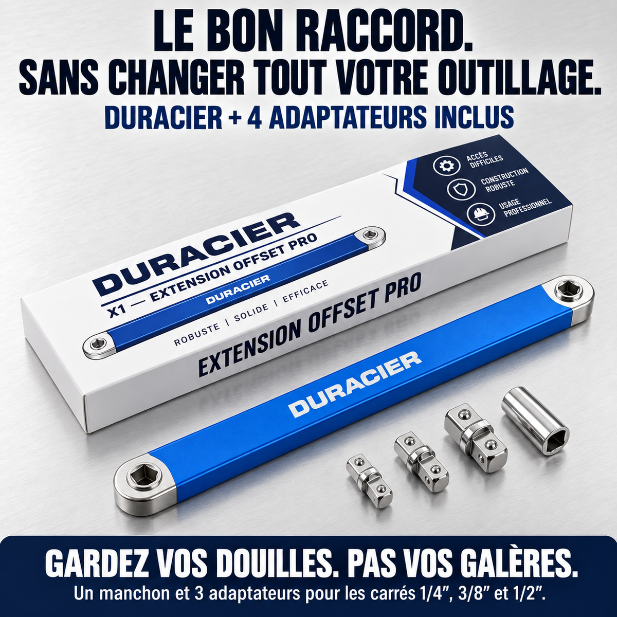 DURACIER X1 — Atteignez l’inaccessible